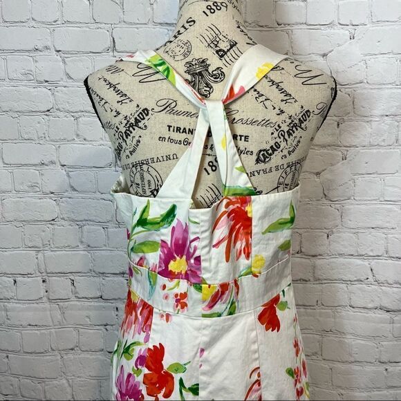 Tommy Hilfiger Sleeveless Floral Razorback Dress size 8 - Picture 6 of 11